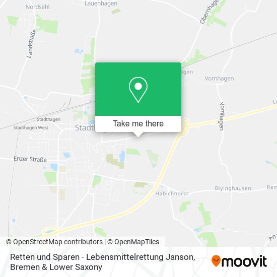 Retten und Sparen - Lebensmittelrettung Janson map