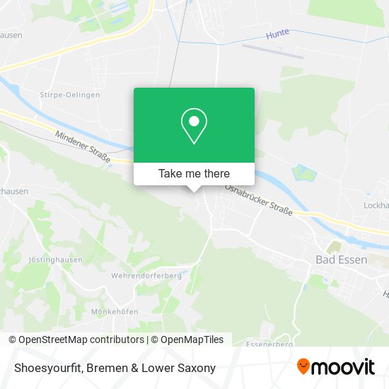 Shoesyourfit map