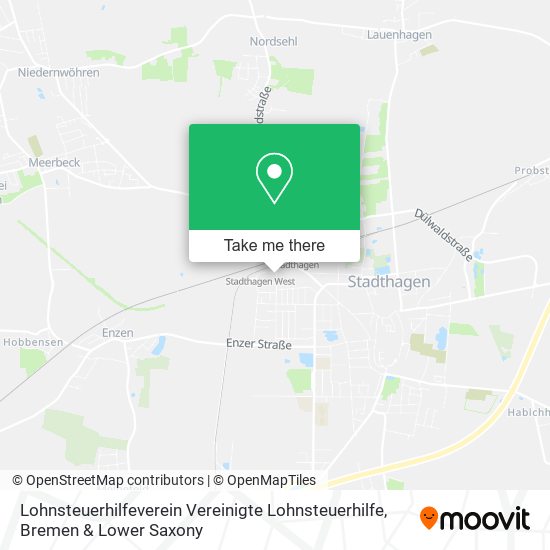 Lohnsteuerhilfeverein Vereinigte Lohnsteuerhilfe map