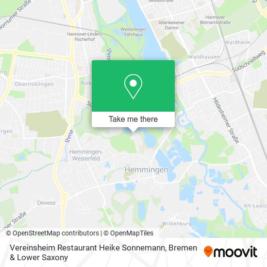 Vereinsheim Restaurant Heike Sonnemann map