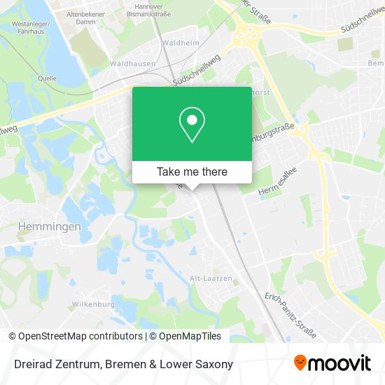 Dreirad Zentrum map