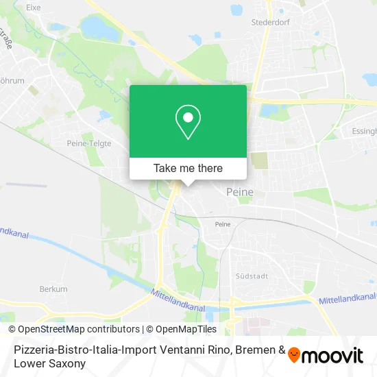 Карта Pizzeria-Bistro-Italia-Import Ventanni Rino