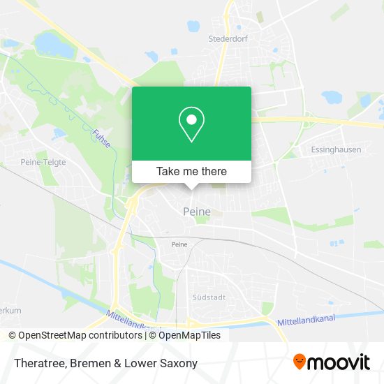 Theratree map
