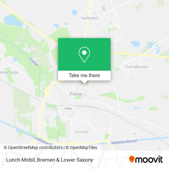 Lunch-Mobil map
