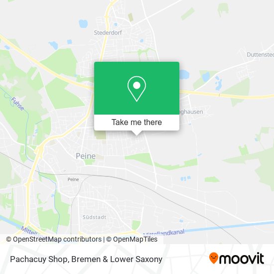 Pachacuy Shop map