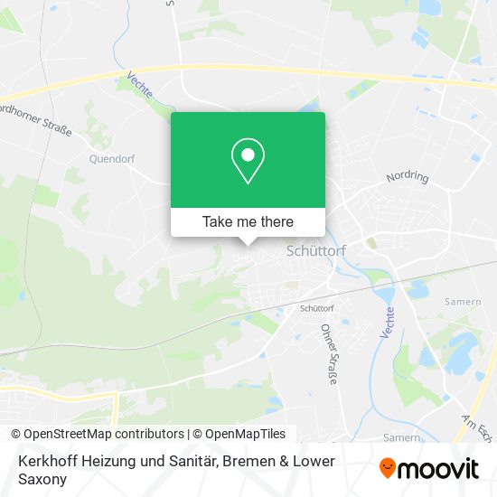 Kerkhoff Heizung und Sanitär map