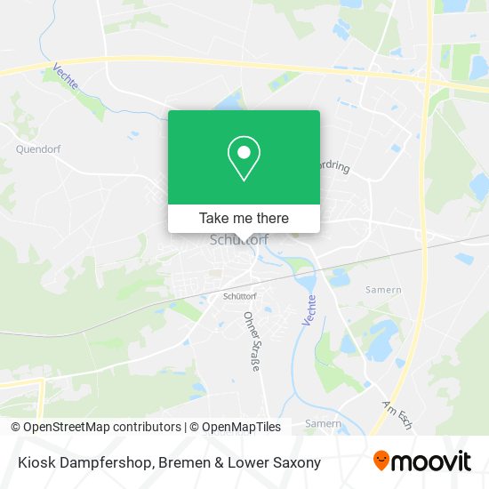 Kiosk Dampfershop map
