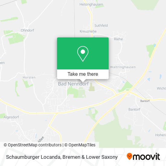 Schaumburger Locanda map