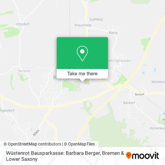 Wüstenrot Bausparkasse: Barbara Berger map