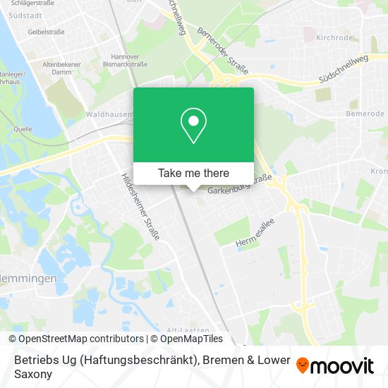 Betriebs Ug (Haftungsbeschränkt) map