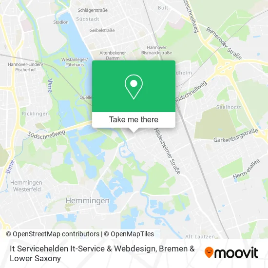 Карта It Servicehelden It-Service & Webdesign