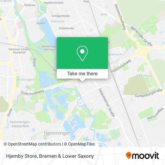 Hjemby Store map