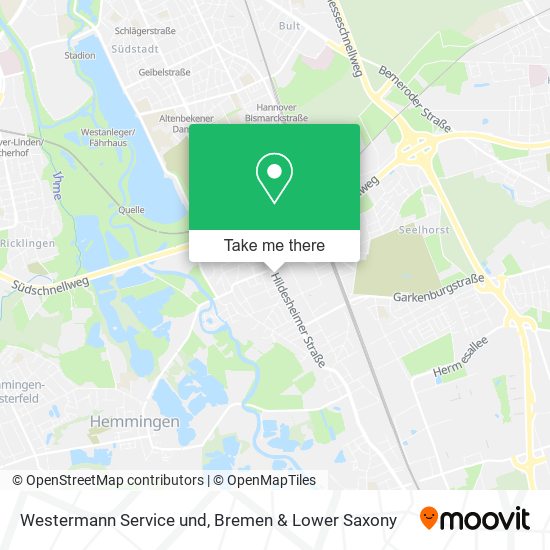 Westermann Service und map