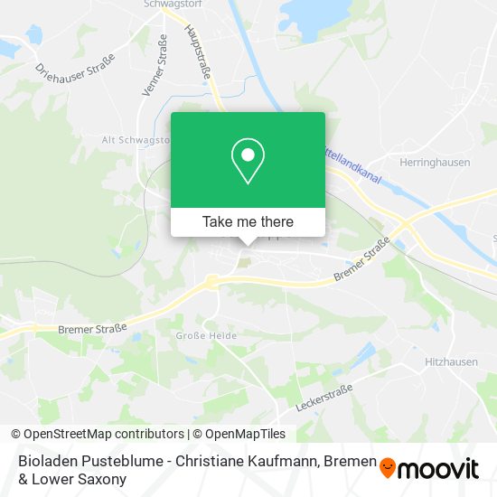 Bioladen Pusteblume - Christiane Kaufmann map