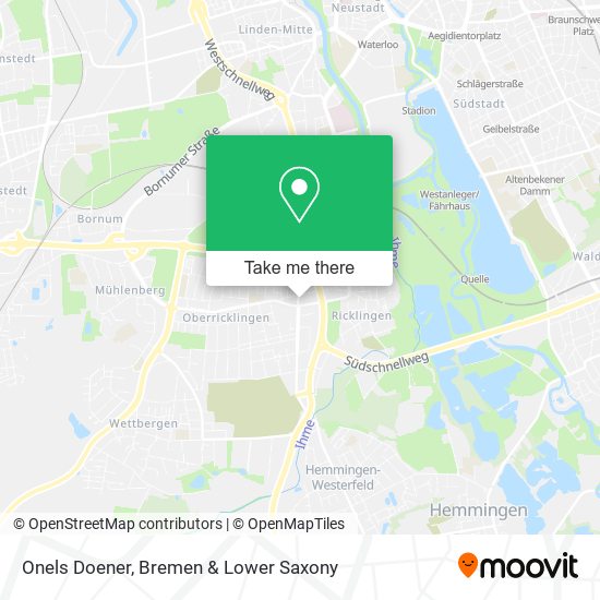 Onels Doener map