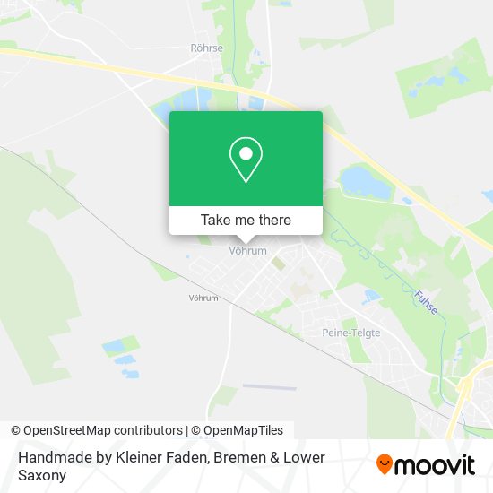 Handmade by Kleiner Faden map