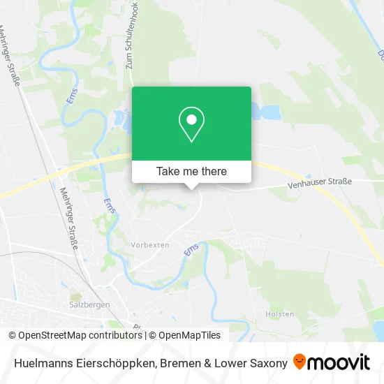 Карта Huelmanns Eierschöppken