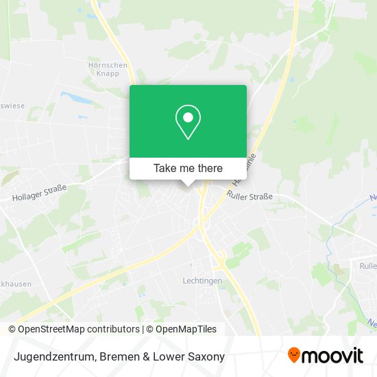 Jugendzentrum map