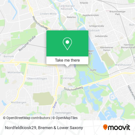 Nordfeldkiosk29 map