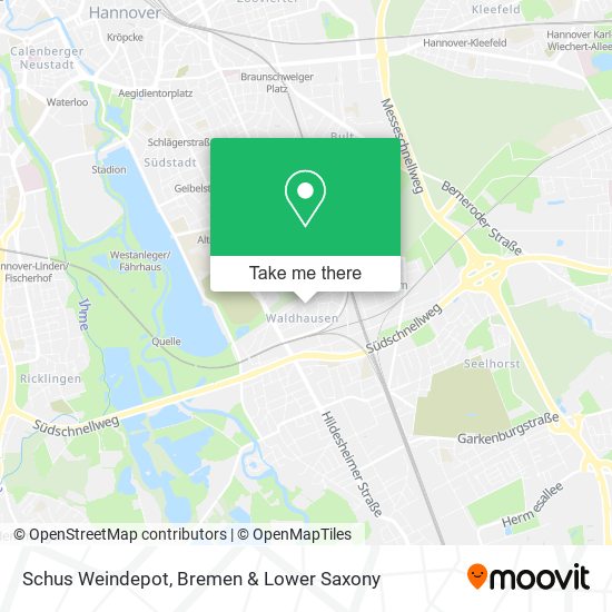 Schus Weindepot map