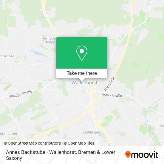 Annes Backstube - Wallenhorst map