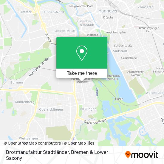 Brotmanufaktur Stadtländer map