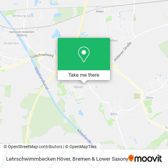 Lehrschwimmbecken Höver map