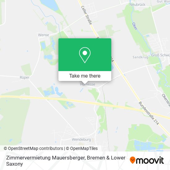 Zimmervermietung Mauersberger map