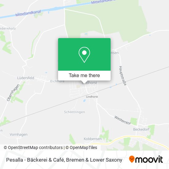 Pesalla - Bäckerei & Café map