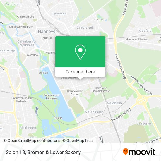 Salon 18 map