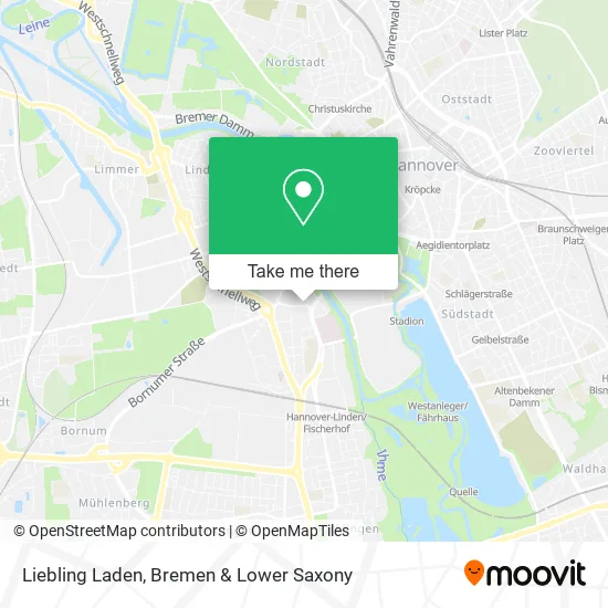 Карта Liebling Laden