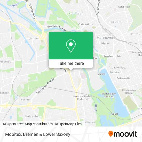 Карта Mobitex