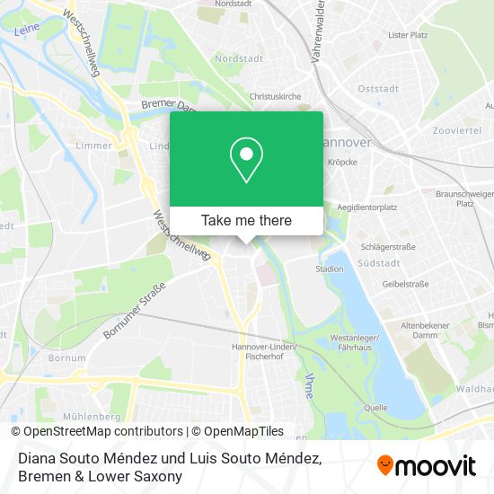 Diana Souto Méndez und Luis Souto Méndez map