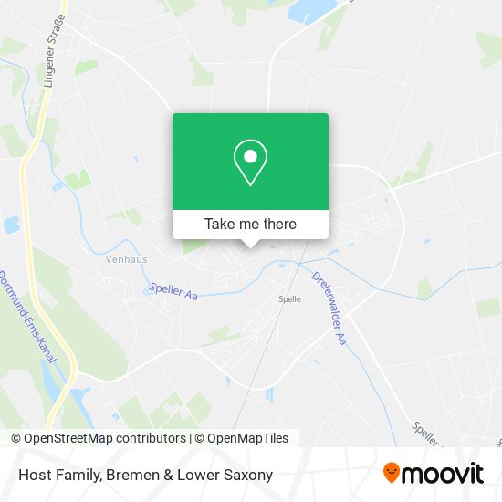 Host Family map