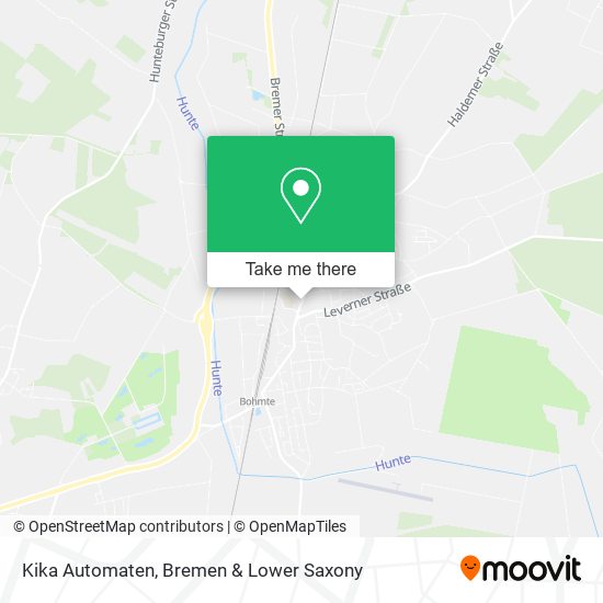 Kika Automaten map