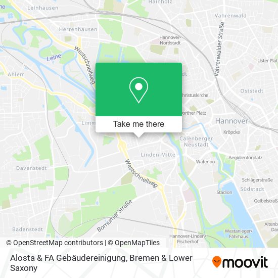 Alosta & FA Gebäudereinigung map