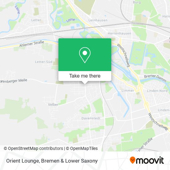 Orient Lounge map