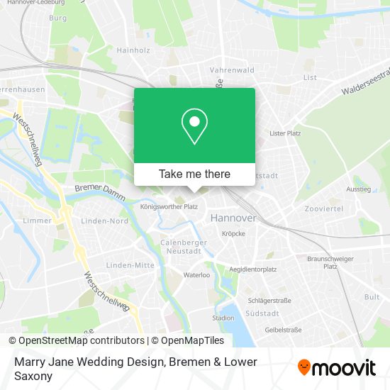 Marry Jane Wedding Design map