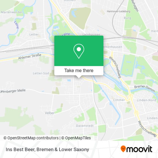 Ins Best Beer map