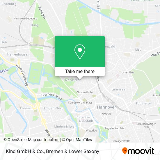 Kind GmbH & Co. map