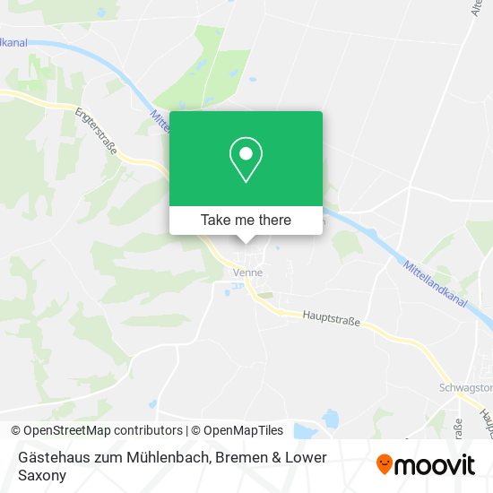 Gästehaus zum Mühlenbach map