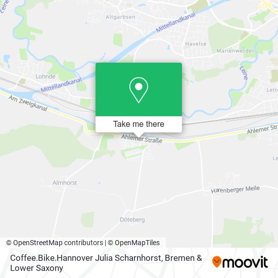 Coffee.Bike.Hannover Julia Scharnhorst map