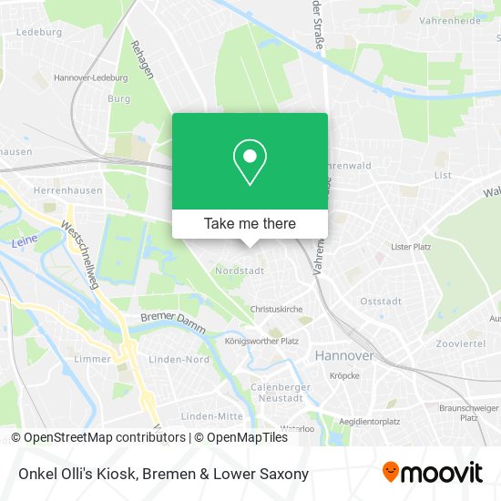 Onkel Olli's Kiosk map