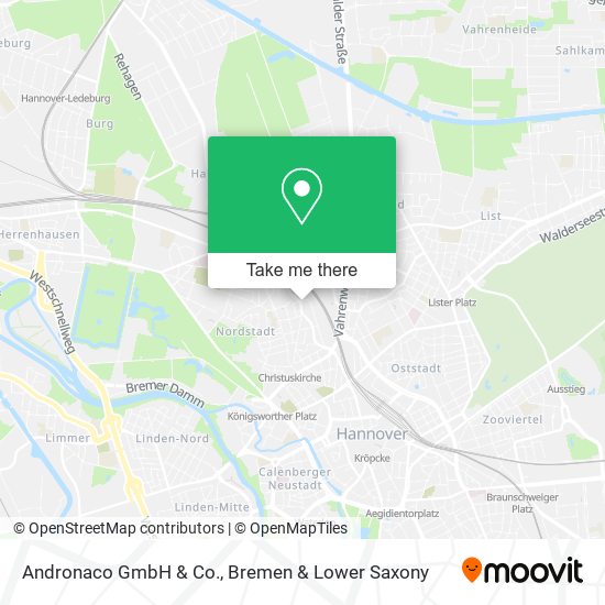 Andronaco GmbH & Co. map