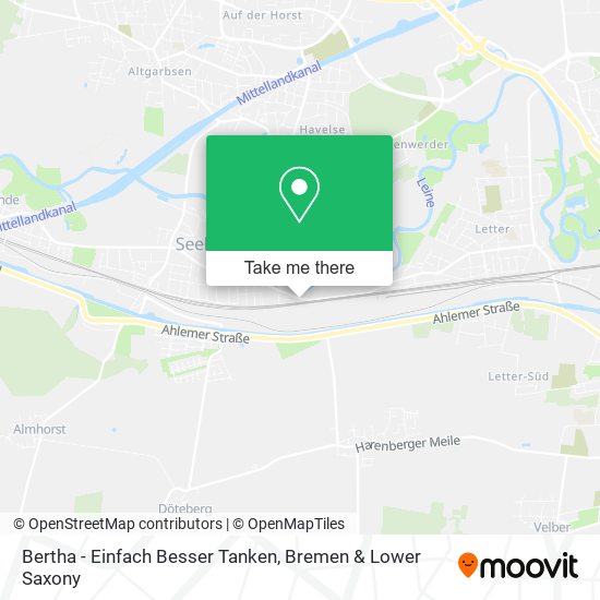 Bertha - Einfach Besser Tanken map