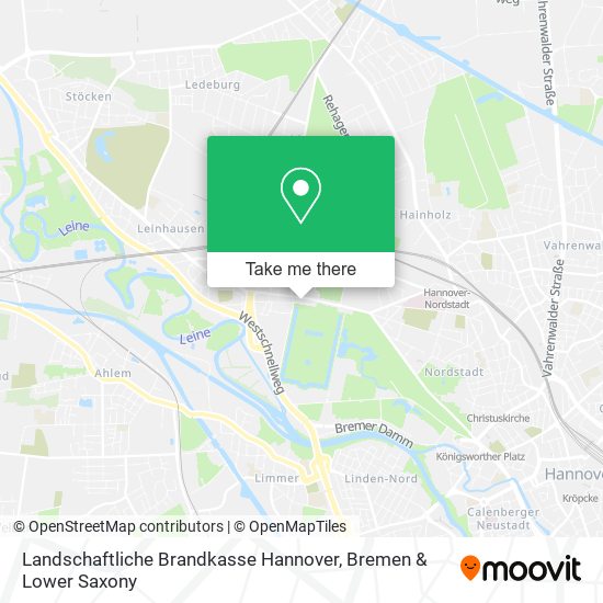 Landschaftliche Brandkasse Hannover map