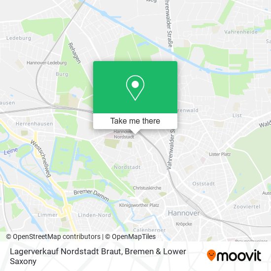 Lagerverkauf Nordstadt Braut map