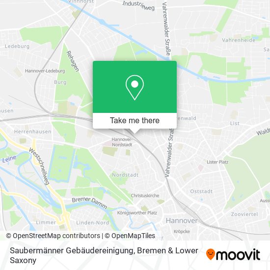 Saubermänner Gebäudereinigung map