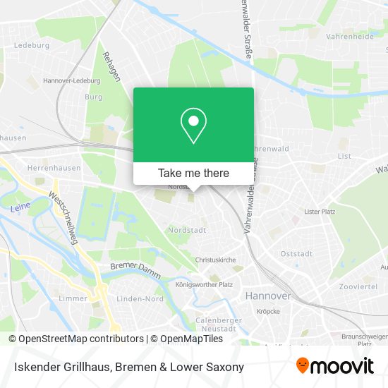 Iskender Grillhaus map