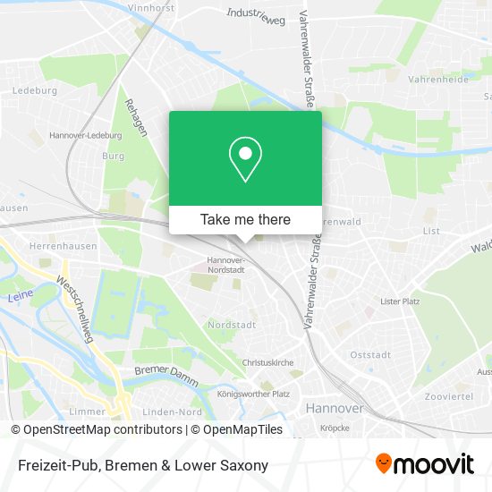 Freizeit-Pub map